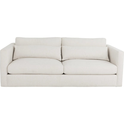 Banks Sofa by Fairfield Chair in cream and cream. Made from unique in a unique style.