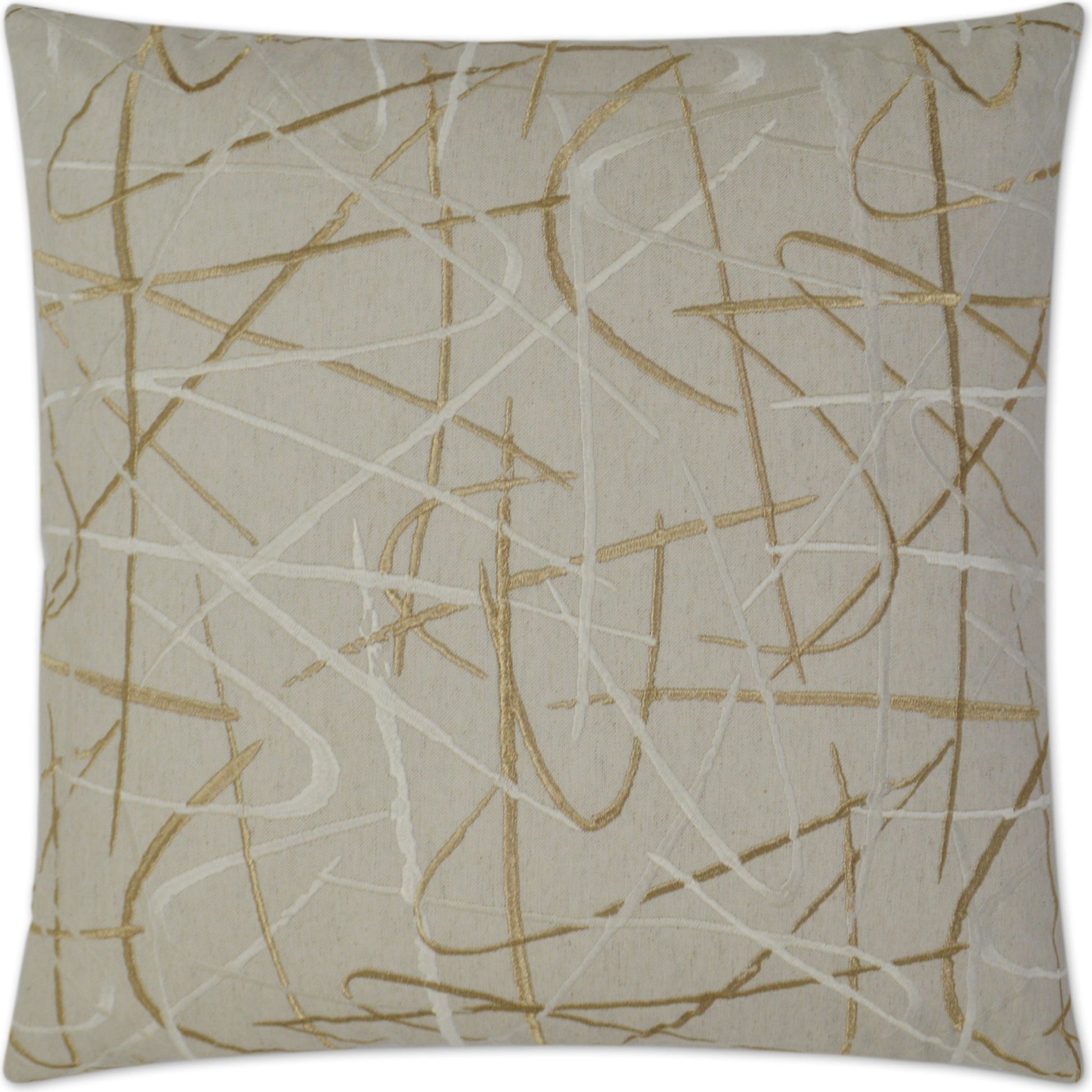 Scribble by DV Kap Home. Made from 31% viscose, 26% polyester, 26% linen, 10% rayon, 7% lurex in a modern style.