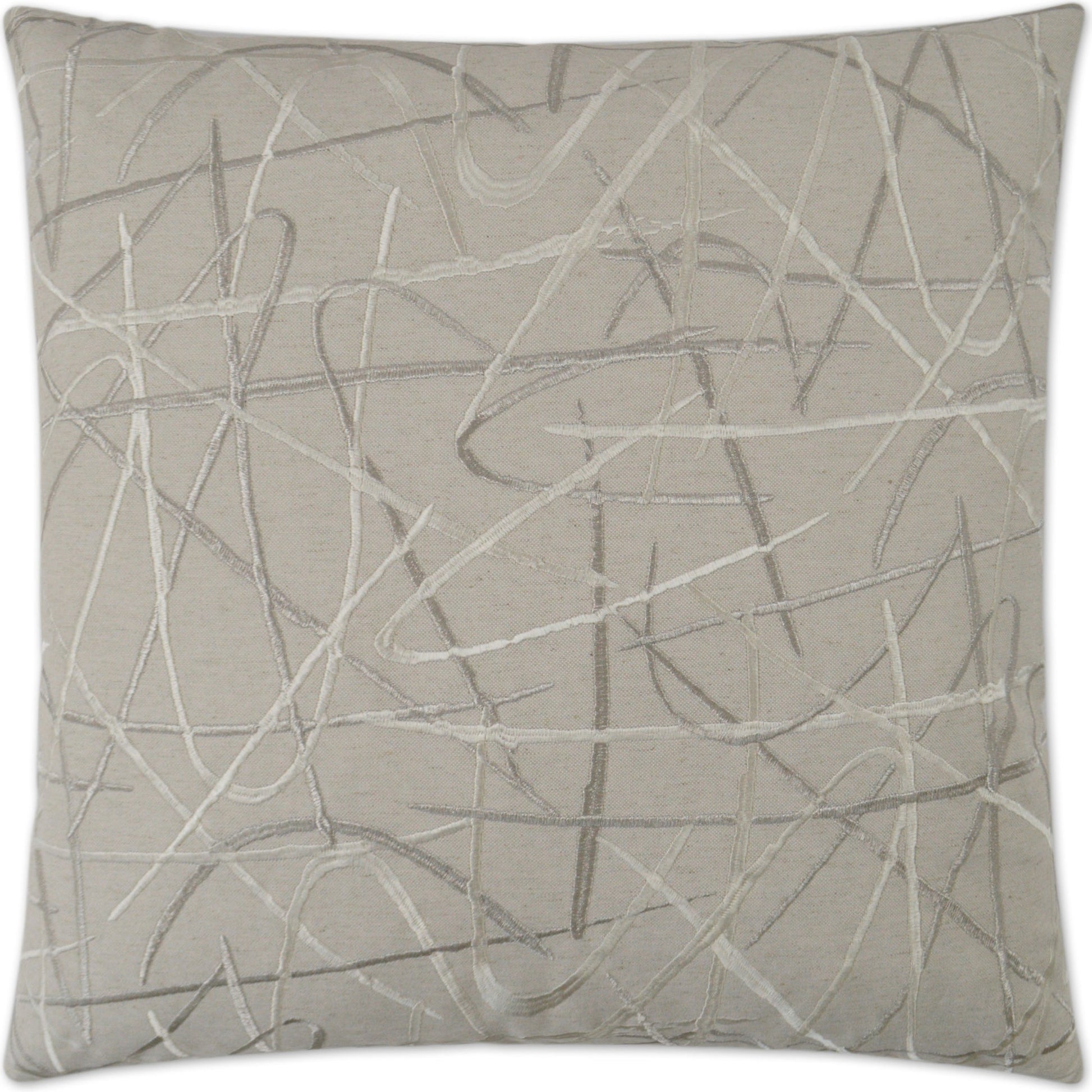 Scribble by DV Kap Home. Made from 31% viscose, 26% polyester, 26% linen, 10% rayon, 7% lurex in a modern style.