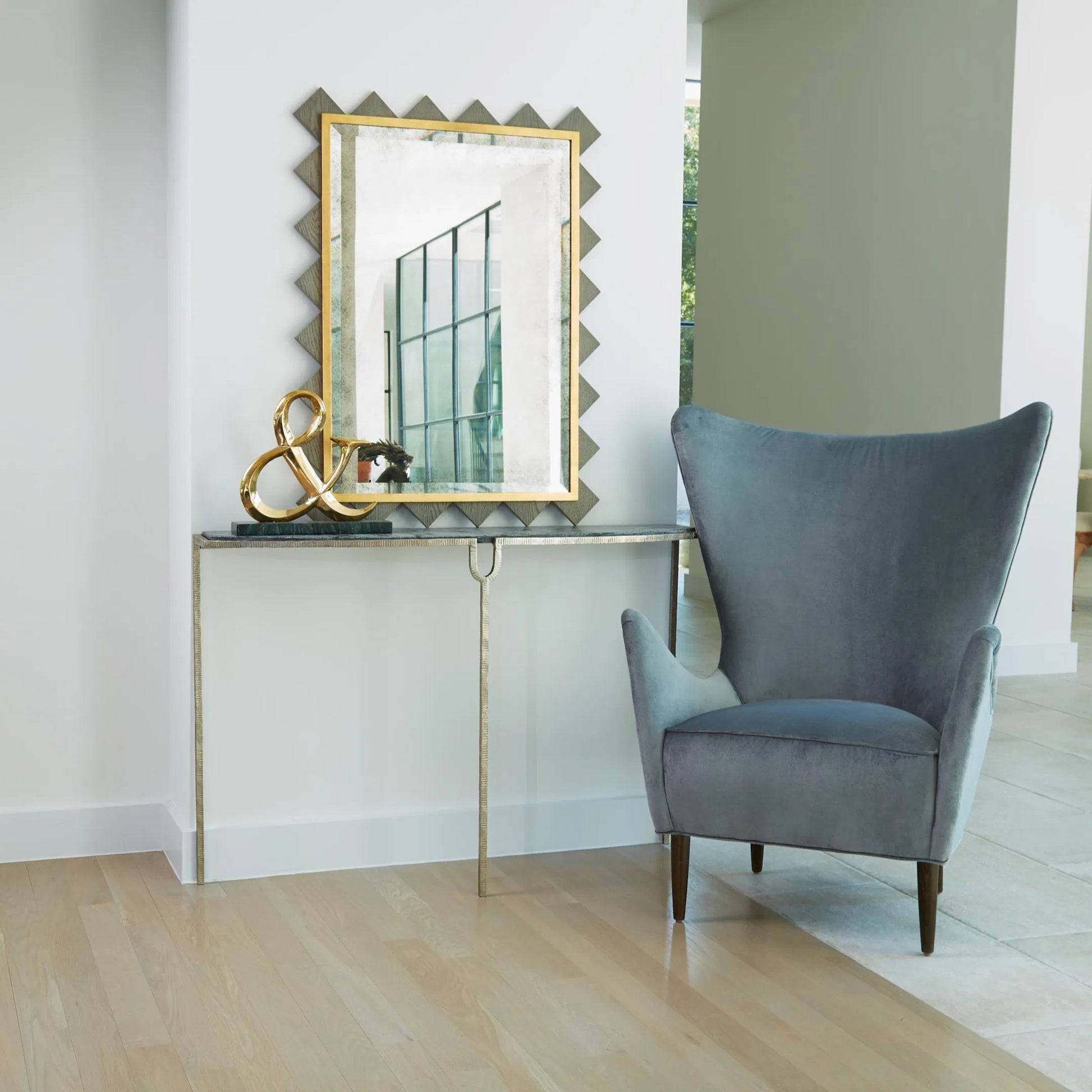 Curve Console by Global Views. Made from unique in a modern style.