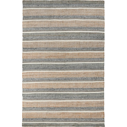002 SI-2537861 | Primary Silo | Elodie Handwoven Area Rug by Villa by Classic Home in natural blue multi. Made from jute, wool blend in a unique style.