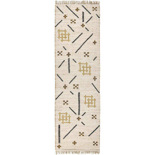 Belfast Wool Area Rug Runner by Villa by Classic Home. Made from 60% wool, 30% jute, 10% cotton in a unique style.