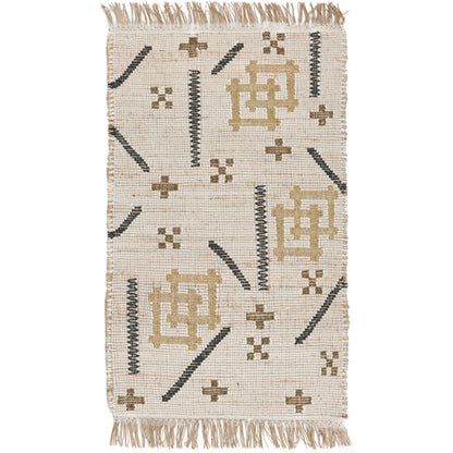 Belfast Wool Blend Area Rug by Villa by Classic Home. Made from 60% wool, 30% jute, 10% cotton in a unique style.