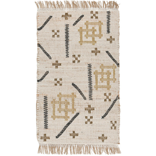 Belfast Wool Blend Area Rug by Villa by Classic Home. Made from 60% wool, 30% jute, 10% cotton in a unique style.