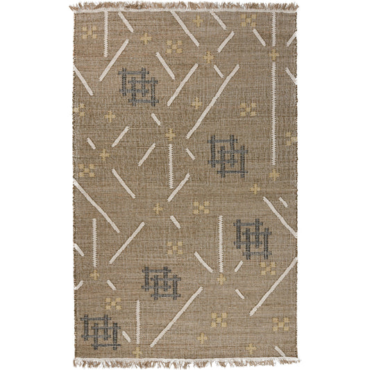 Belfast Wool Blend Area Rug by Villa by Classic Home. Made from 60% wool, 30% jute, 10% cotton in a unique style.