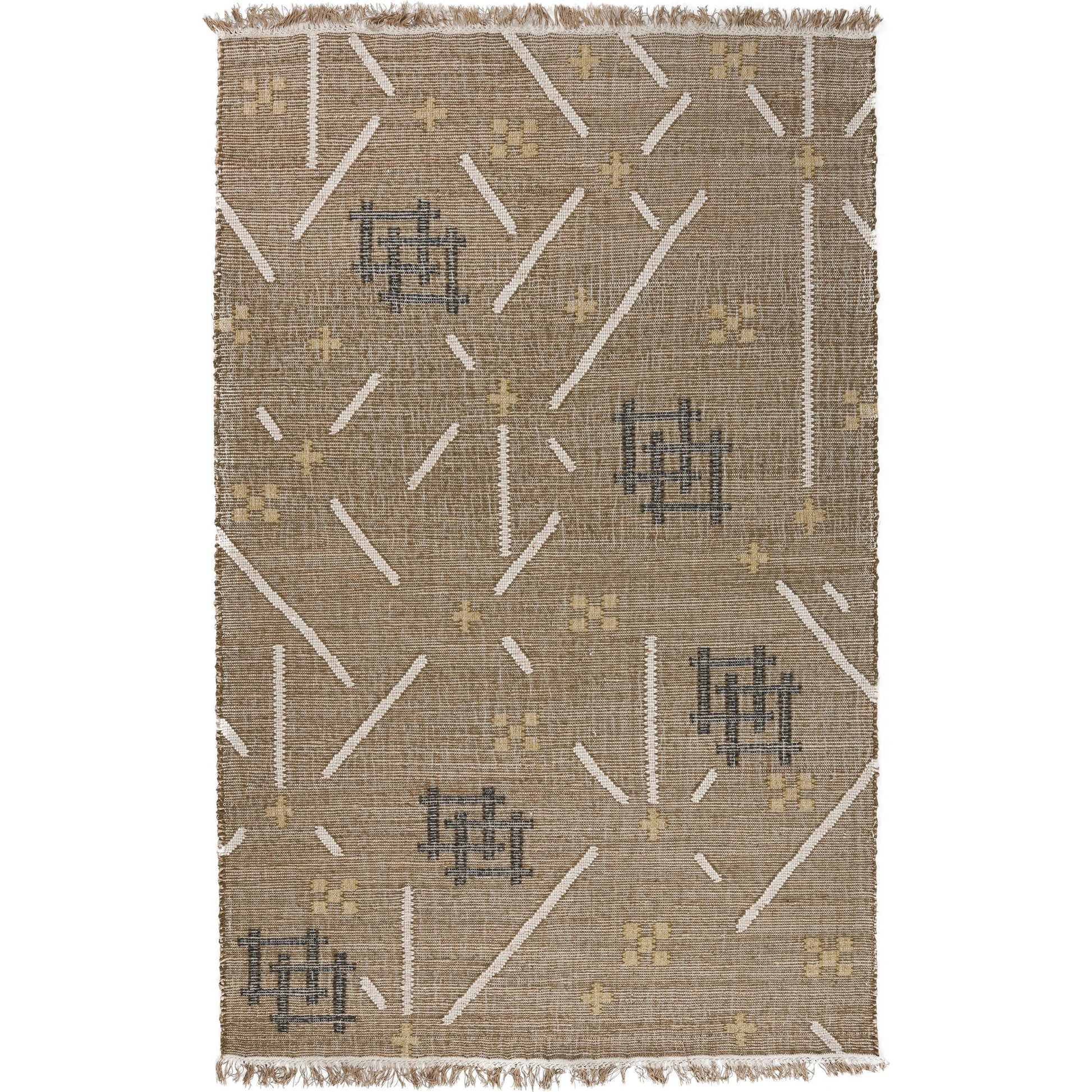 Belfast Wool Blend Area Rug by Villa by Classic Home. Made from 60% wool, 30% jute, 10% cotton in a unique style.