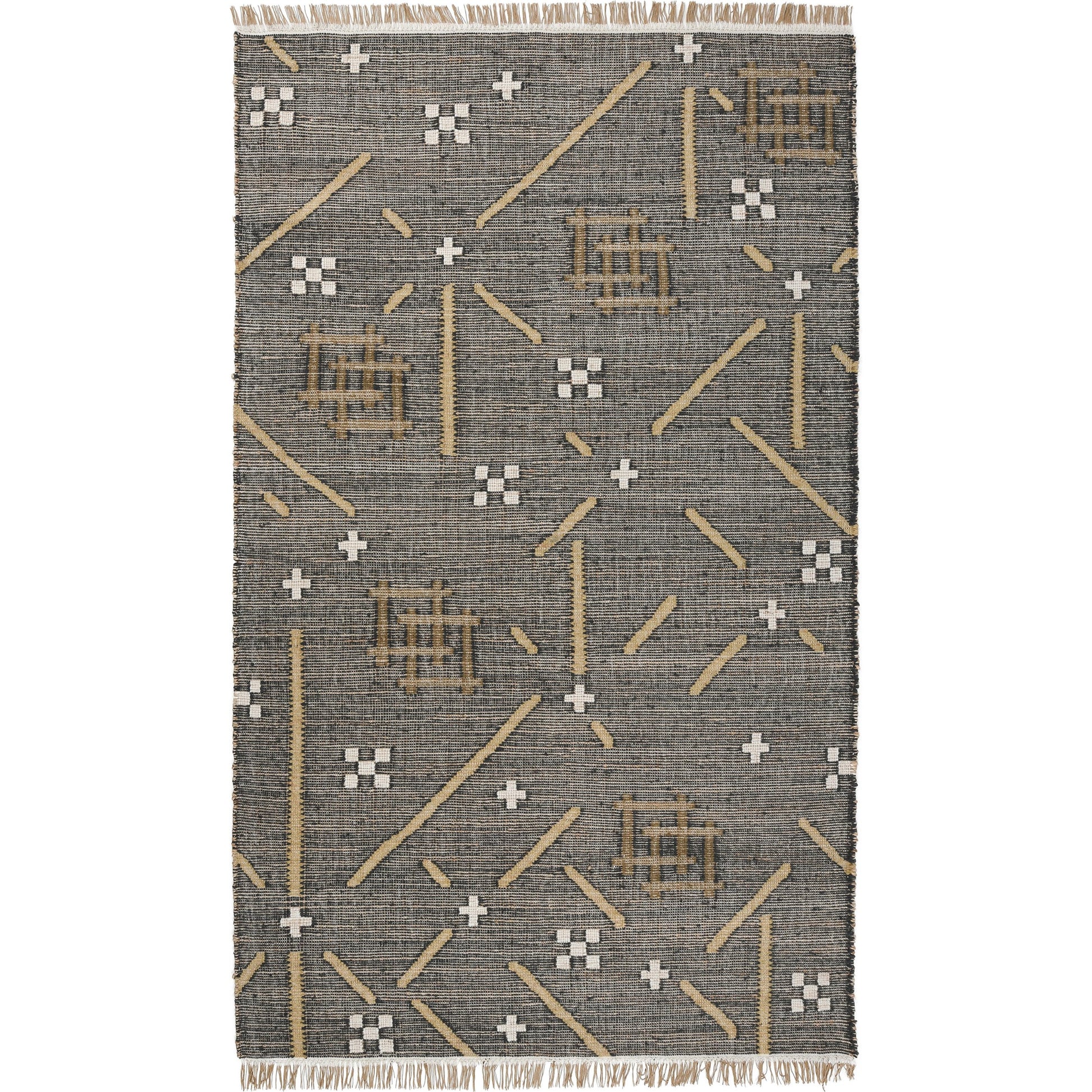 Belfast Wool Blend Area Rug by Villa by Classic Home. Made from 60% wool, 30% jute, 10% cotton in a unique style.