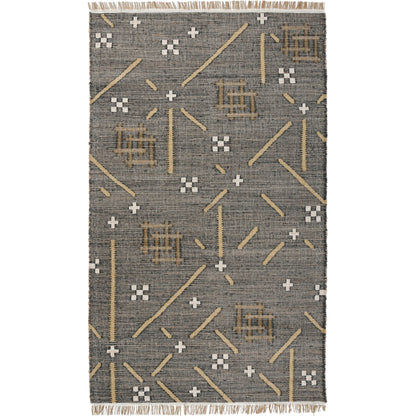 Belfast Wool Blend Area Rug by Villa by Classic Home. Made from 60% wool, 30% jute, 10% cotton in a unique style.