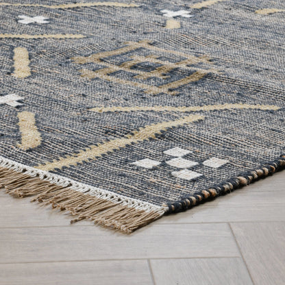Belfast Wool Blend Area Rug by Villa by Classic Home. Made from 60% wool, 30% jute, 10% cotton in a unique style.