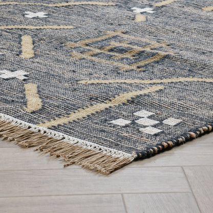 Belfast Wool Blend Area Rug by Villa by Classic Home. Made from 60% wool, 30% jute, 10% cotton in a unique style.