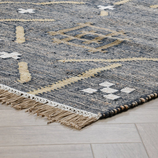 Belfast Wool Blend Area Rug by Villa by Classic Home. Made from 60% wool, 30% jute, 10% cotton in a unique style.