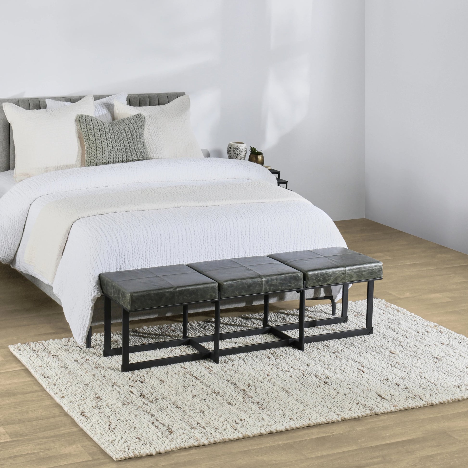 Loomis Heathered Wool Area Rug by Villa by Classic Home. Made from 100% new zealand wool in a unique style.