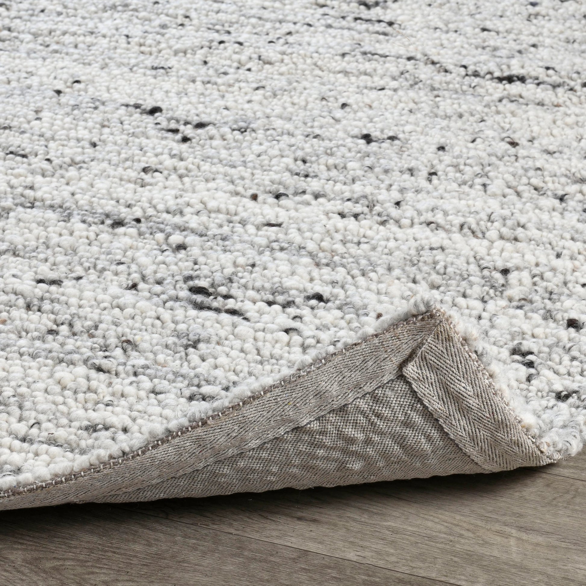 Loomis Heathered Wool Area Rug by Villa by Classic Home. Made from 100% new zealand wool in a unique style.