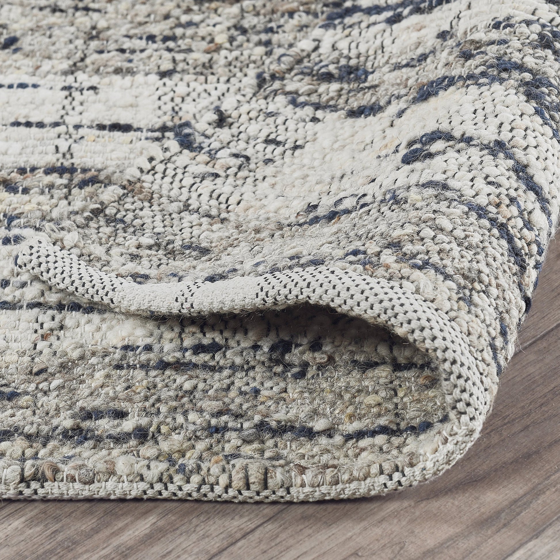 Perth Wool Blend Area Rug by Villa by Classic Home. Made from 75% wool, 25% cotton in a unique style.