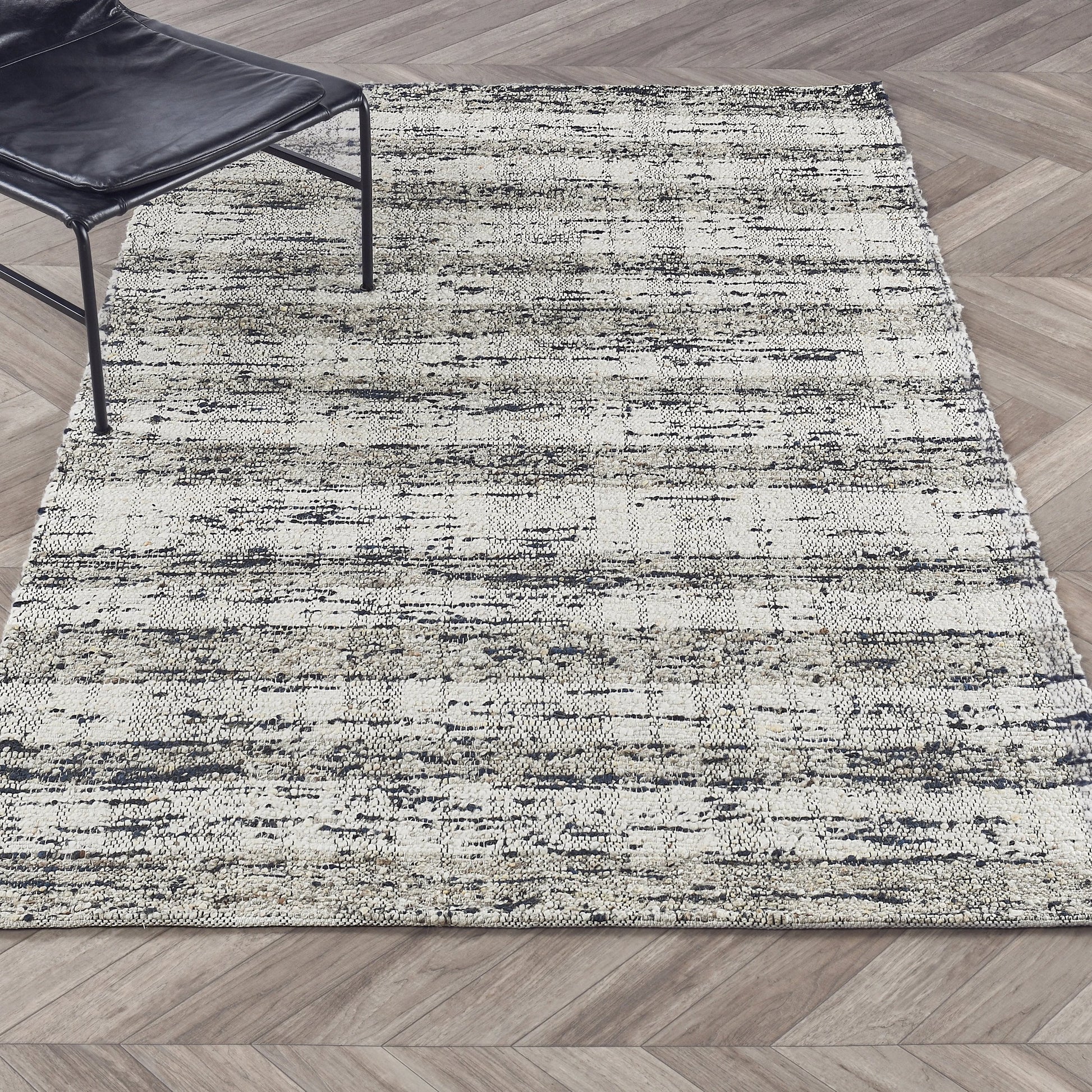 Perth Wool Blend Area Rug by Villa by Classic Home. Made from 75% wool, 25% cotton in a unique style.