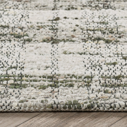 Perth Wool Blend Area Rug by Villa by Classic Home. Made from 75% wool, 25% cotton in a unique style.