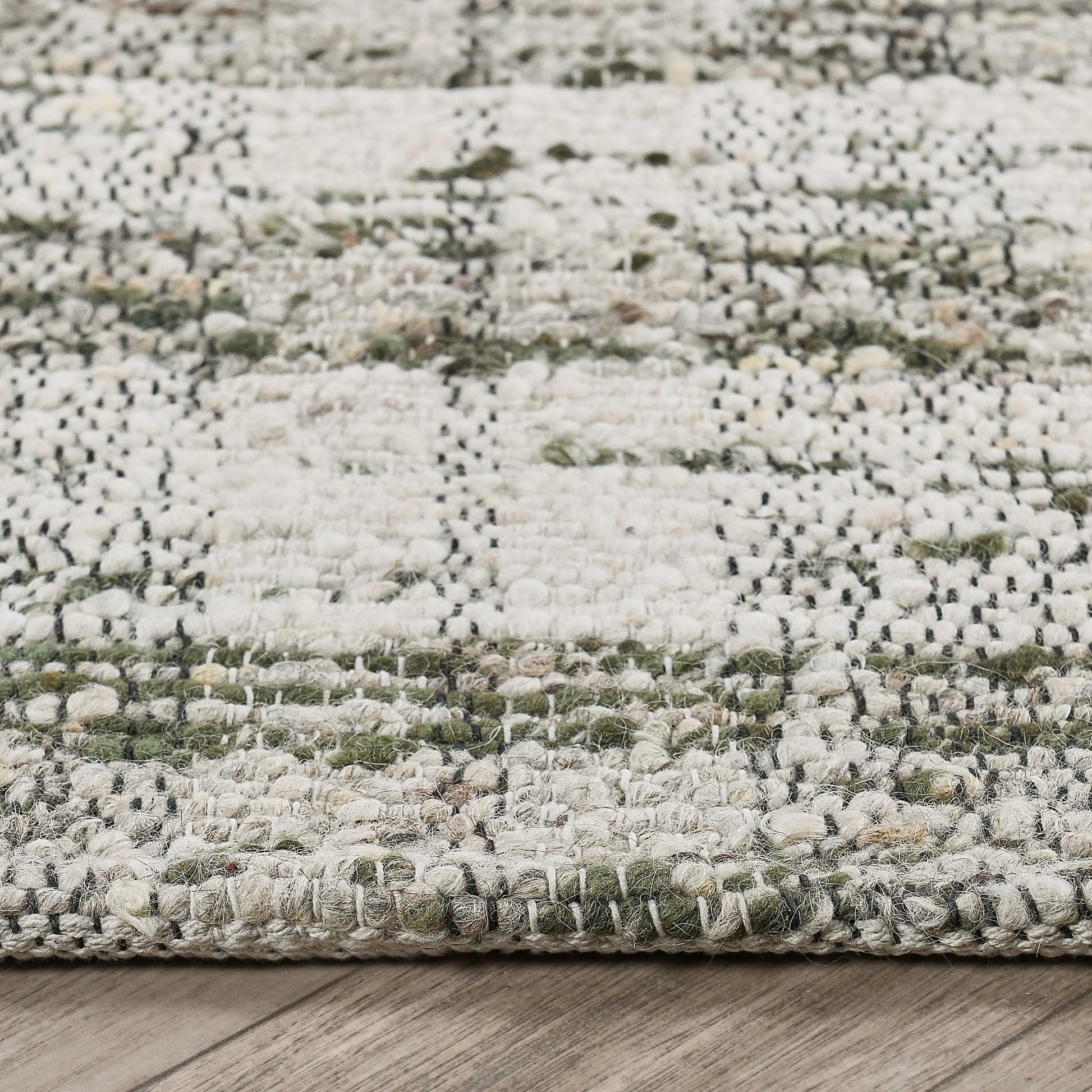 Perth Wool Blend Area Rug by Villa by Classic Home. Made from 75% wool, 25% cotton in a unique style.