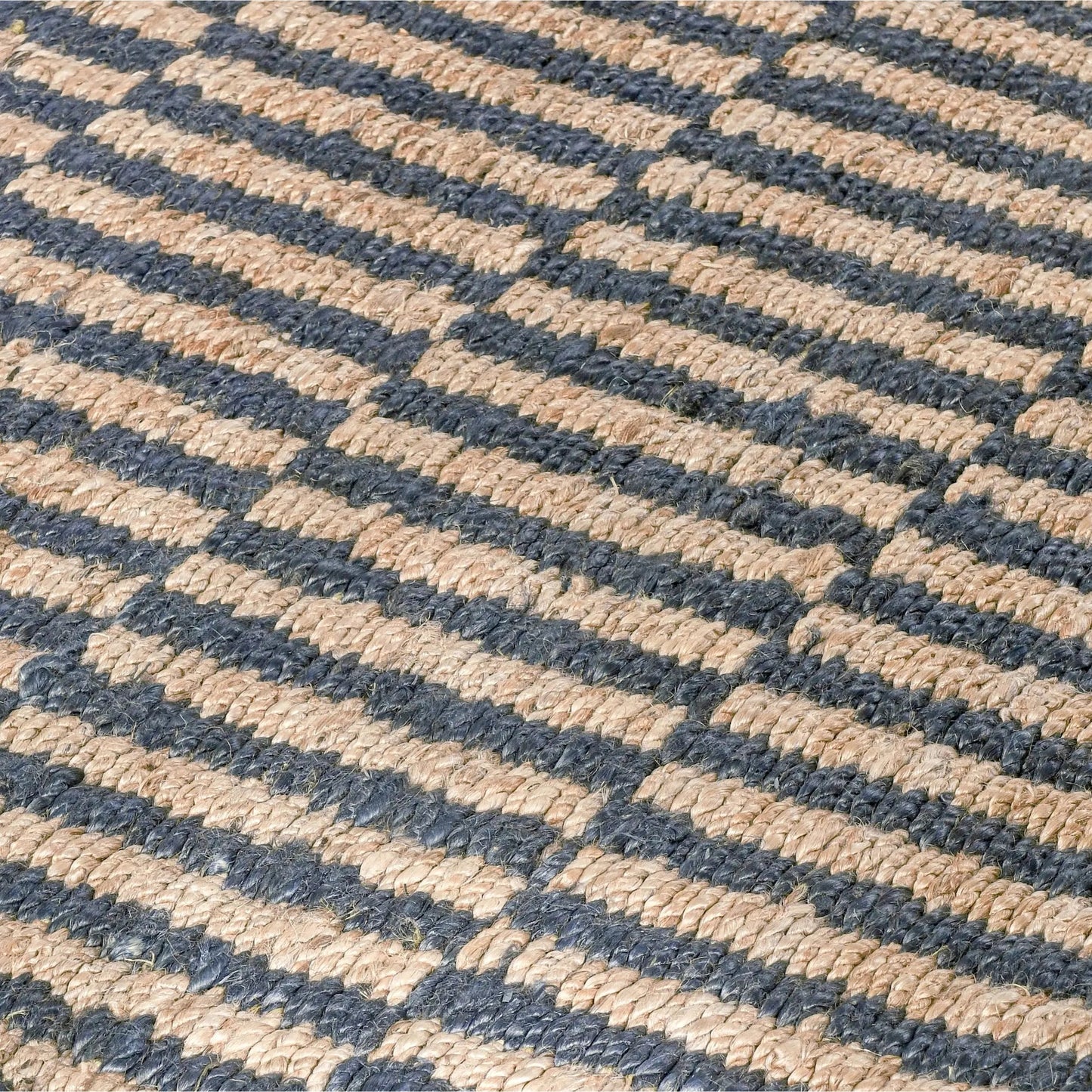 016 SI-2243143 | Closeup | Monterey Accent Area Rug by Villa by Classic Home. Made from 100% jute in a unique style.