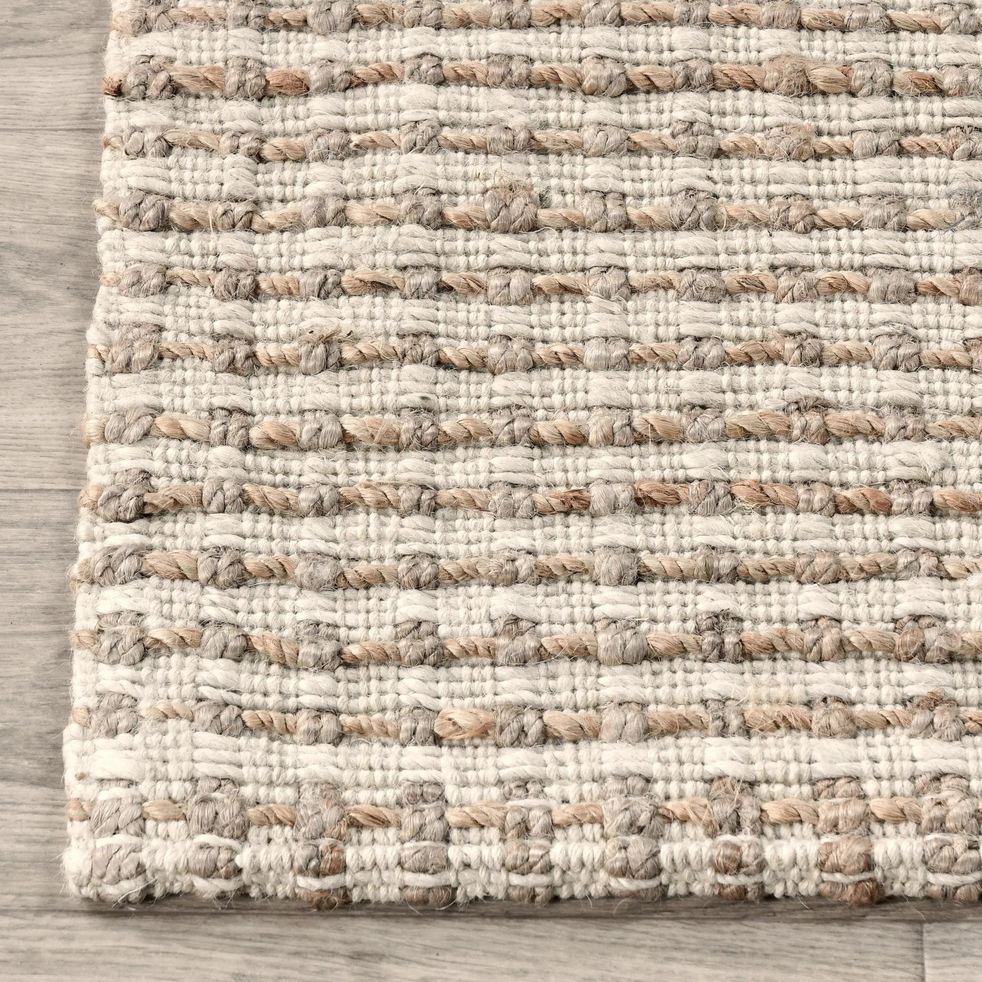 Huntington Accent Area Rug by Villa by Classic Home in natural. Made from 100% jute in a unique style.