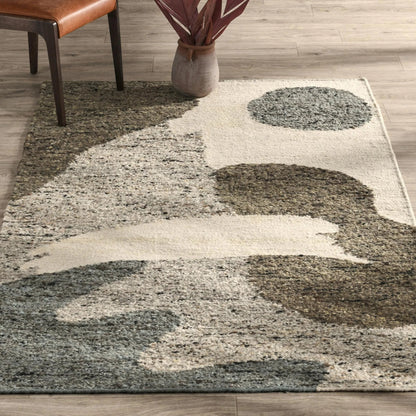 Hesperia Wool Pattern Rug by Villa by Classic Home. Made from 100% wool in a unique style.