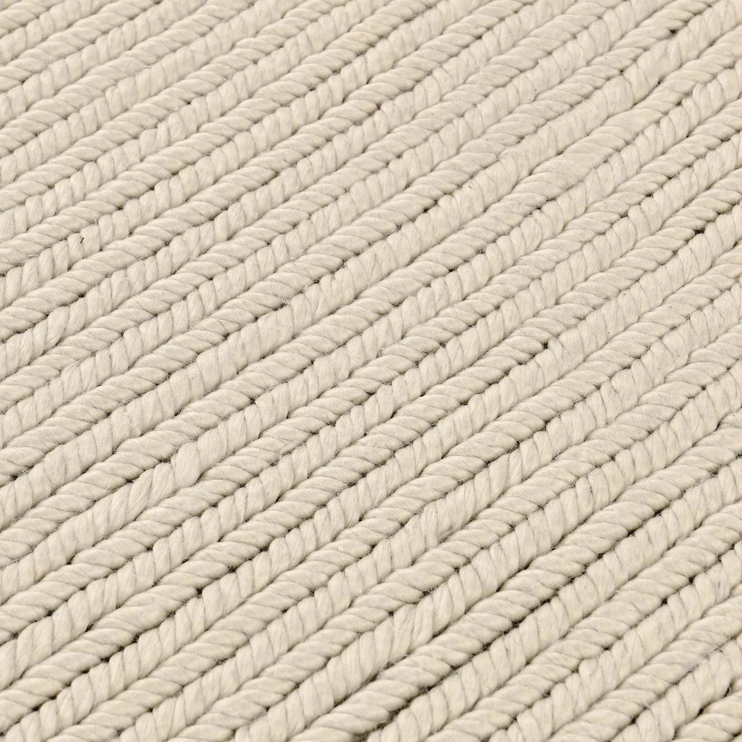 010 SI-2243164 | Closeup | Dawson Wool Blend Fabric Handwoven Accent Area Rug by Villa by Classic Home in beige. Made from 65% polyester, 35% wool in a unique style.