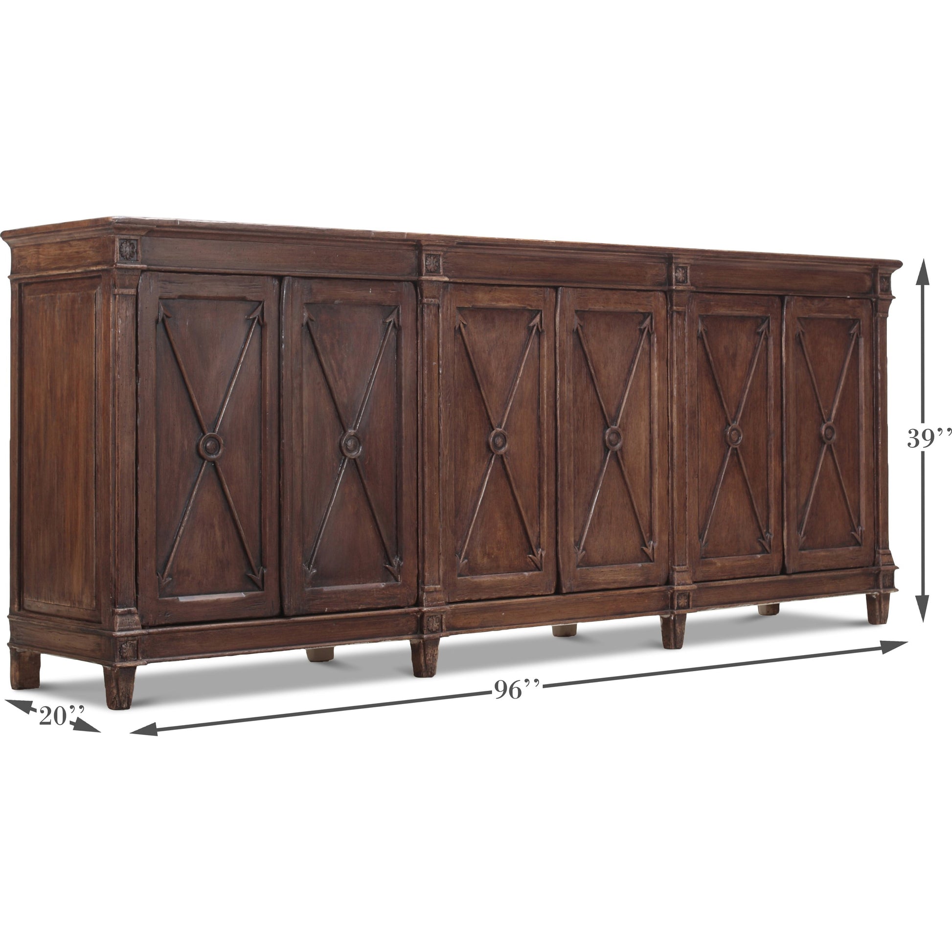 Marksman Cabinet II by Sarreid Ltd.. Made from unique in a traditional style.