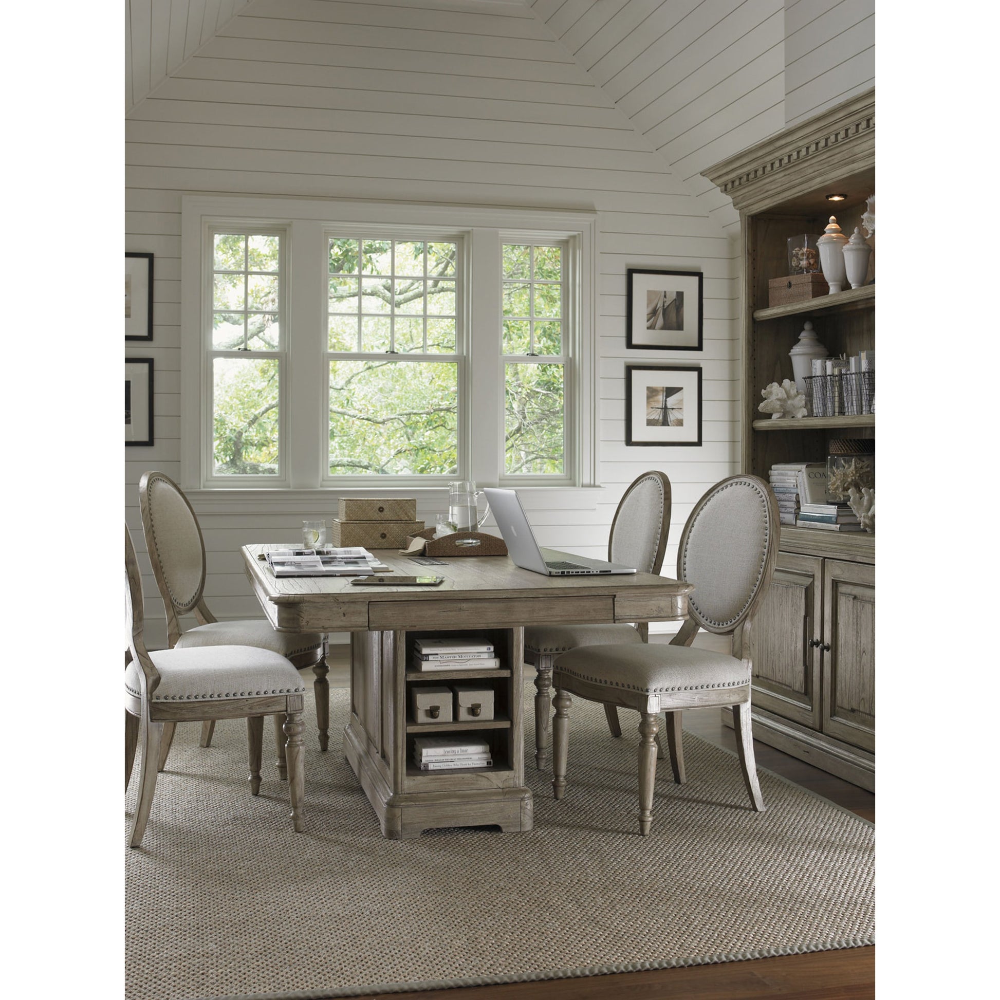 Westlake Dining/Work Table by Sligh. Made from unique in a cottage & farmhouse style.