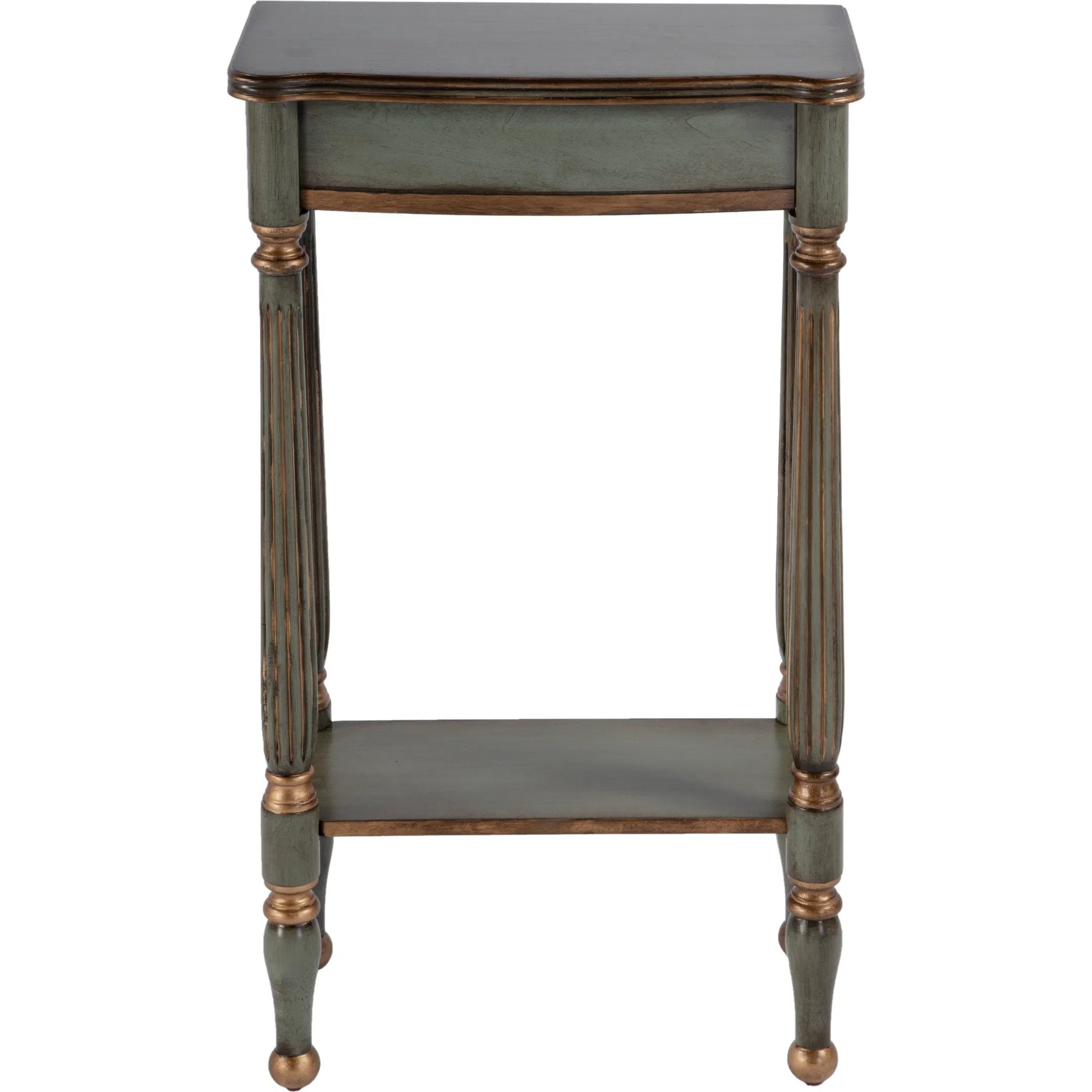 Whitney Console Table by Butler Specialty Company. Made from rubberwood, cherry veneer, mdf in a unique style.