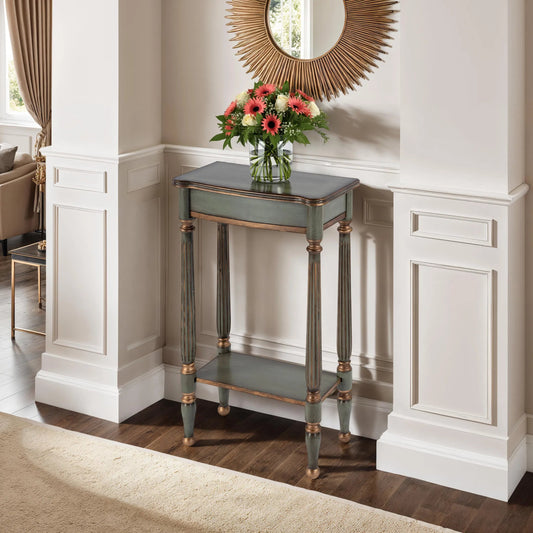 Whitney Console Table by Butler Specialty Company. Made from rubberwood, cherry veneer, mdf in a unique style.