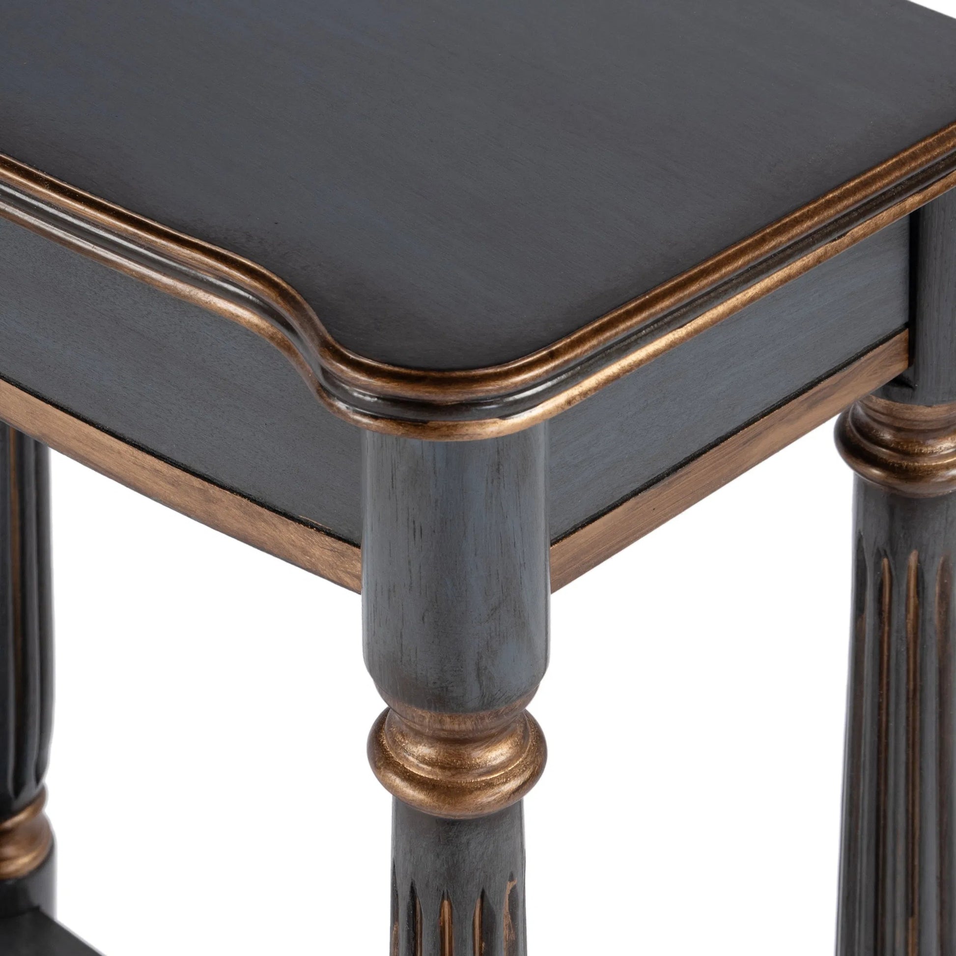 Whitney Console Table by Butler Specialty Company. Made from rubberwood, cherry veneer, mdf in a unique style.