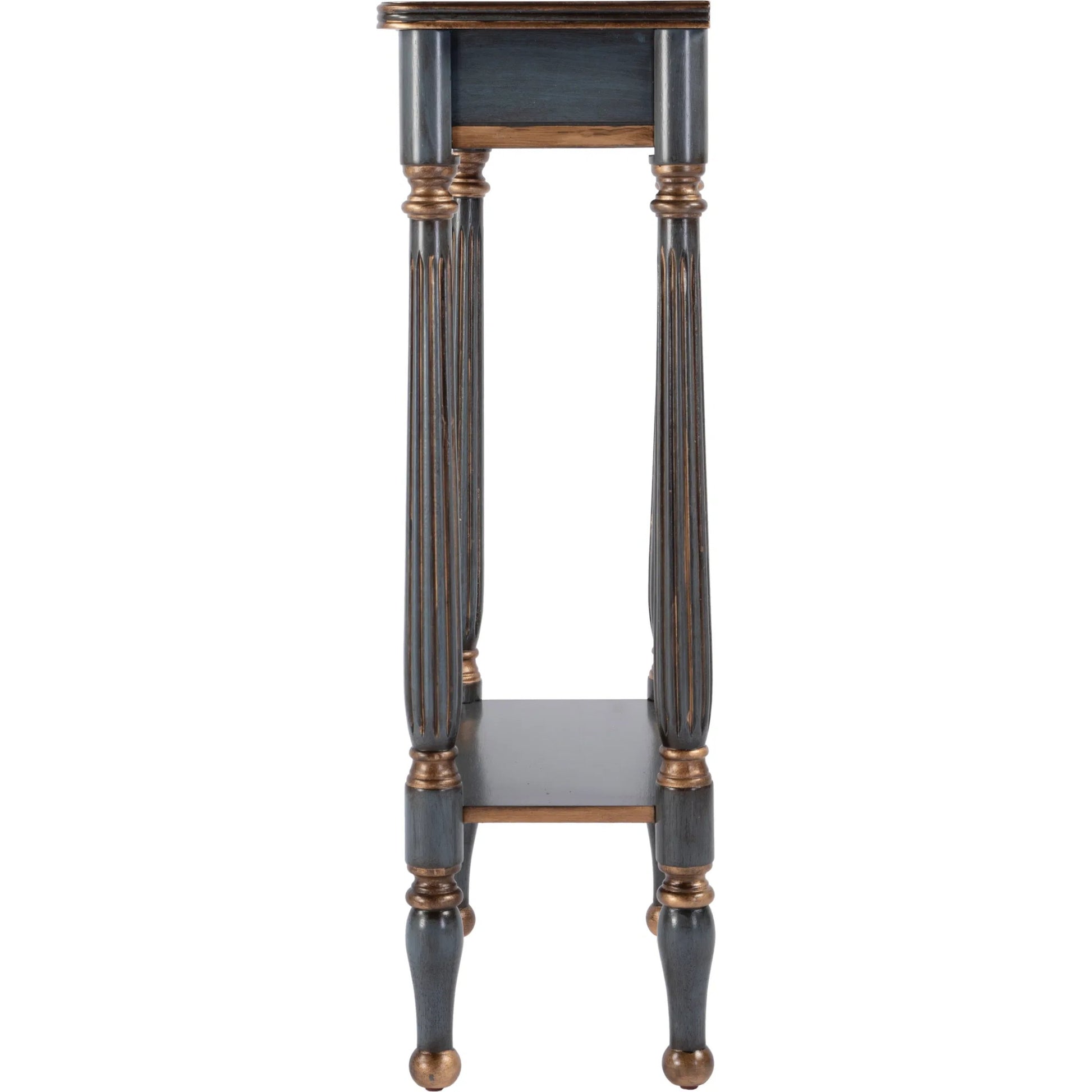 Whitney Console Table by Butler Specialty Company. Made from rubberwood, cherry veneer, mdf in a unique style.