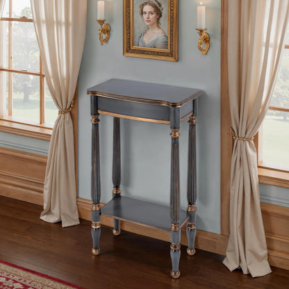 Whitney Console Table by Butler Specialty Company. Made from rubberwood, cherry veneer, mdf in a unique style.