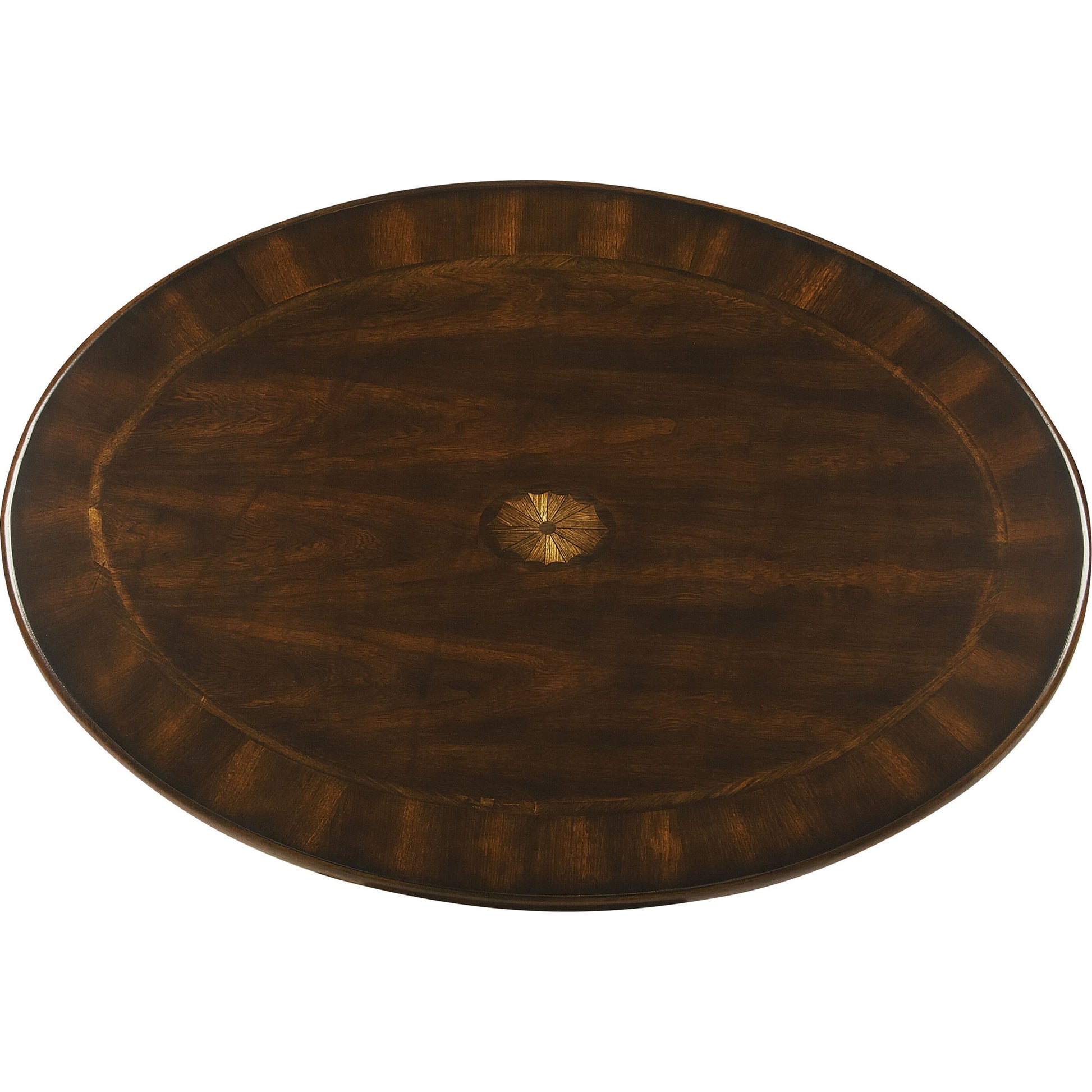 Grace Oval Cocktail Table by Butler Specialty Company. Made from rubberwood solids, mdf, cherry, maple, walnut veneers in a traditional style.