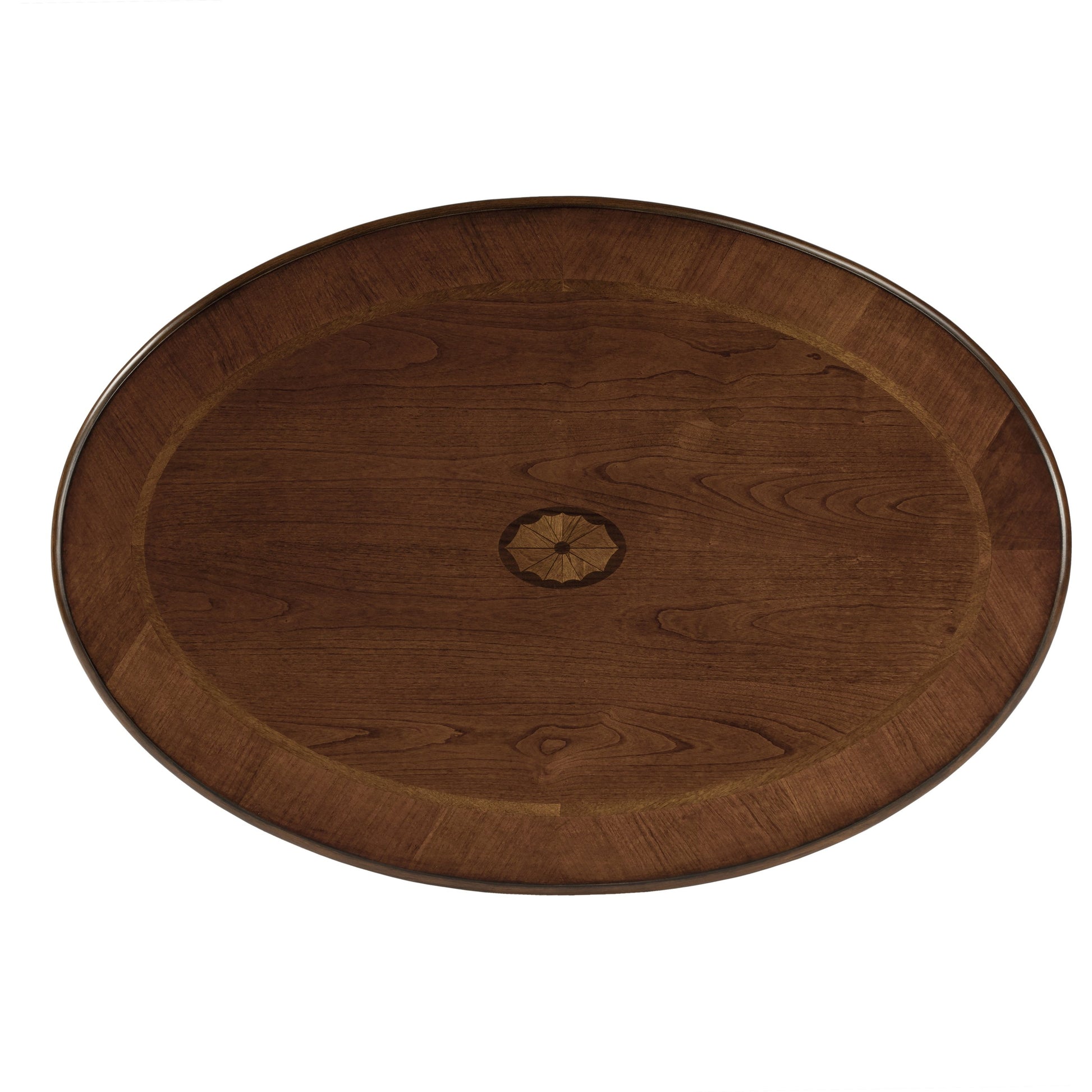 Grace Oval Cocktail Table by Butler Specialty Company. Made from rubberwood solids, mdf, cherry, maple, walnut veneers in a traditional style.
