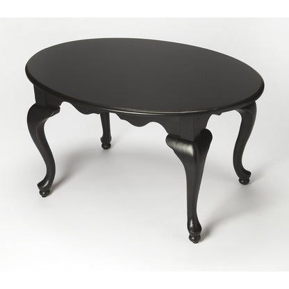 Grace Oval Cocktail Table by Butler Specialty Company. Made from rubberwood solids, mdf, cherry, maple, walnut veneers in a traditional style.