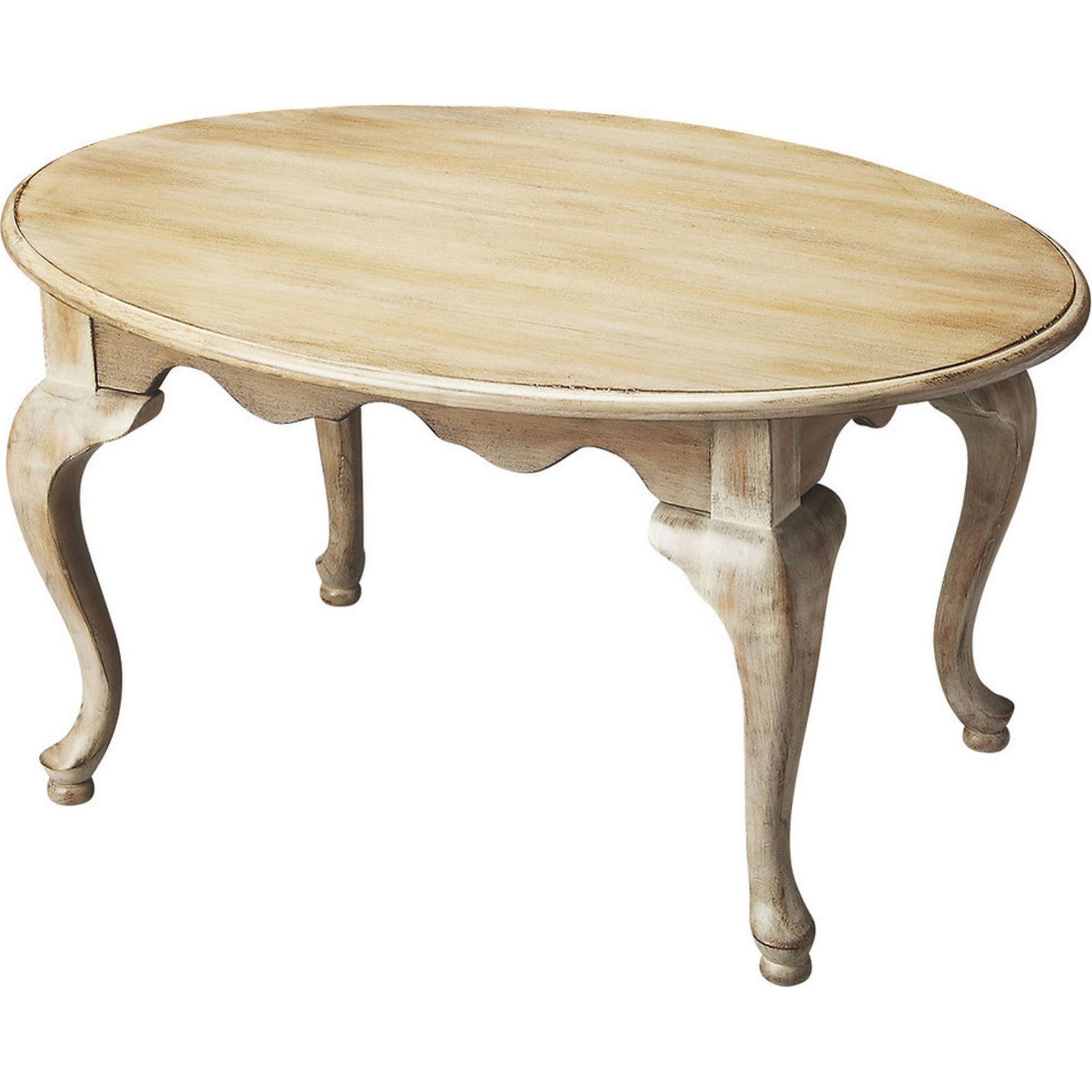 Grace Oval Cocktail Table by Butler Specialty Company. Made from rubberwood solids, mdf, cherry, maple, walnut veneers in a traditional style.