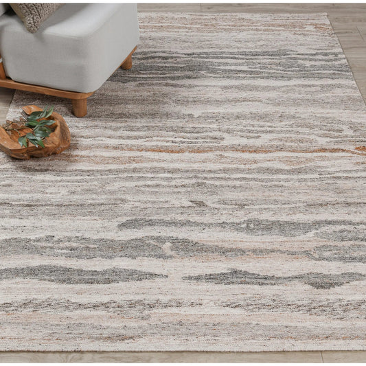 Tenaya Handwoven Fabric Performance Area Accent Rug by Villa by Classic Home in multi-color. Made from 100% pet yarn in a unique style.
