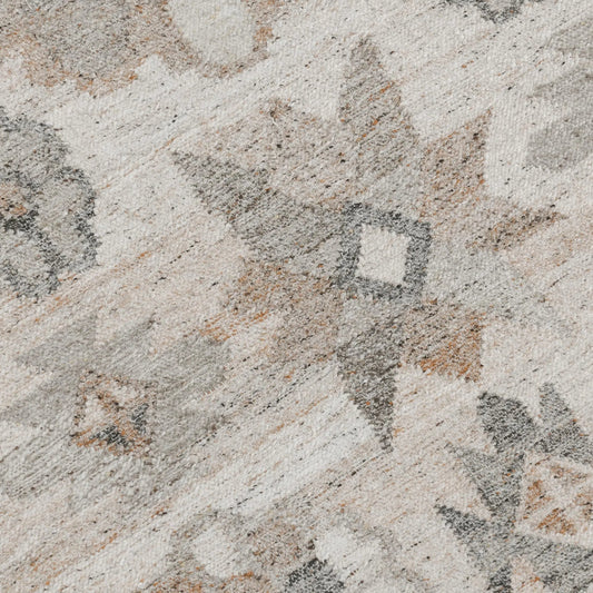 Ardeth Handwoven Fabric Performance Area Accent Rug by Villa by Classic Home in multi-color. Made from 100% pet yarn in a unique style.