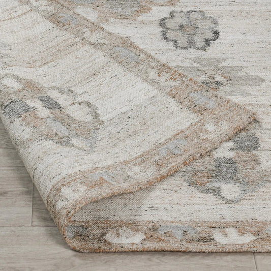 Ardeth Handwoven Fabric Performance Area Accent Rug by Villa by Classic Home in multi-color. Made from 100% pet yarn in a unique style.