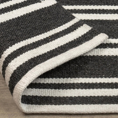 Palma Stripe Fabric Rug by Villa by Classic Home. Made from 100% pet yarn in a unique style.