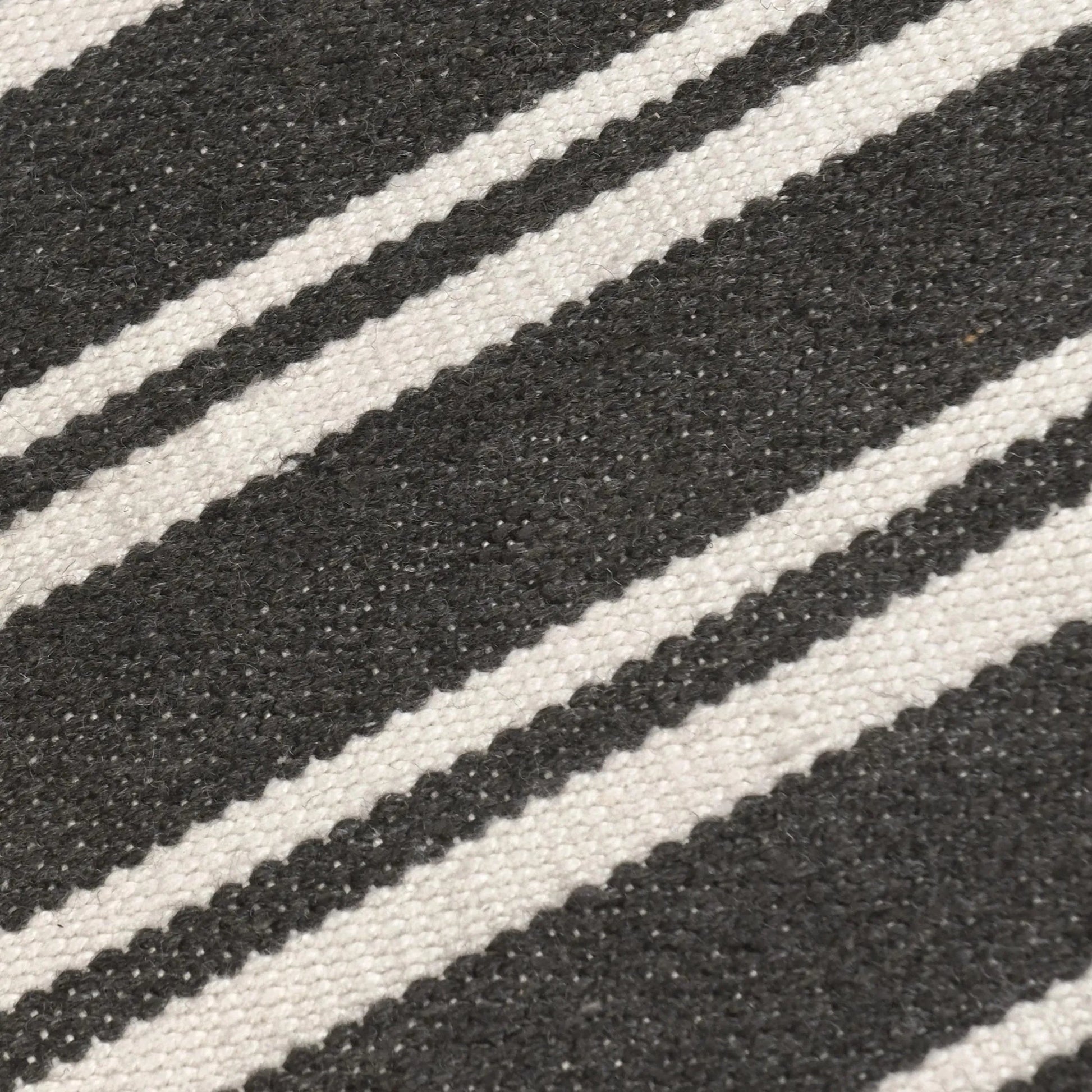Palma Stripe Fabric Rug by Villa by Classic Home. Made from 100% pet yarn in a unique style.