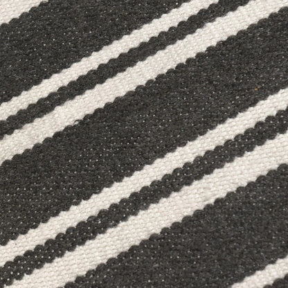 Palma Stripe Fabric Rug by Villa by Classic Home. Made from 100% pet yarn in a unique style.