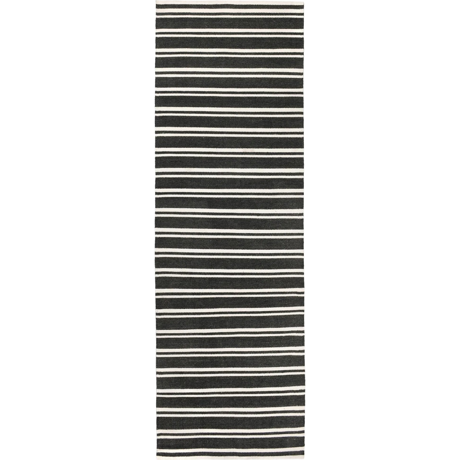 Palma Stripe Fabric Rug by Villa by Classic Home. Made from 100% pet yarn in a unique style.