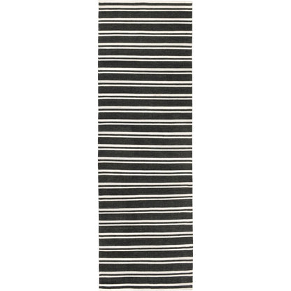 Palma Stripe Fabric Rug by Villa by Classic Home. Made from 100% pet yarn in a unique style.