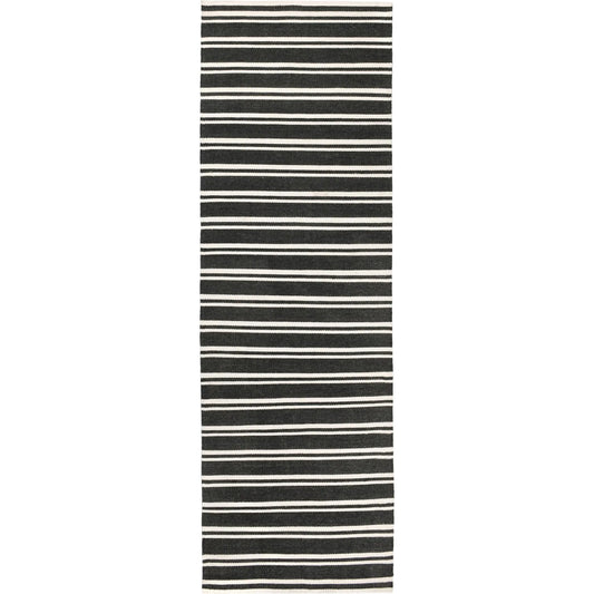 Palma Stripe Fabric Rug by Villa by Classic Home. Made from 100% pet yarn in a unique style.