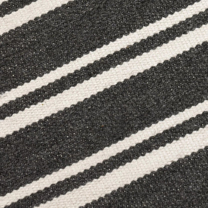 Palma Stripe Fabric Rug by Villa by Classic Home. Made from 100% pet yarn in a unique style.