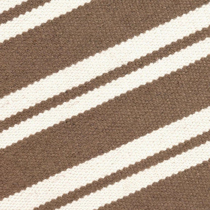 Palma Stripe Fabric Rug by Villa by Classic Home. Made from 100% pet yarn in a unique style.