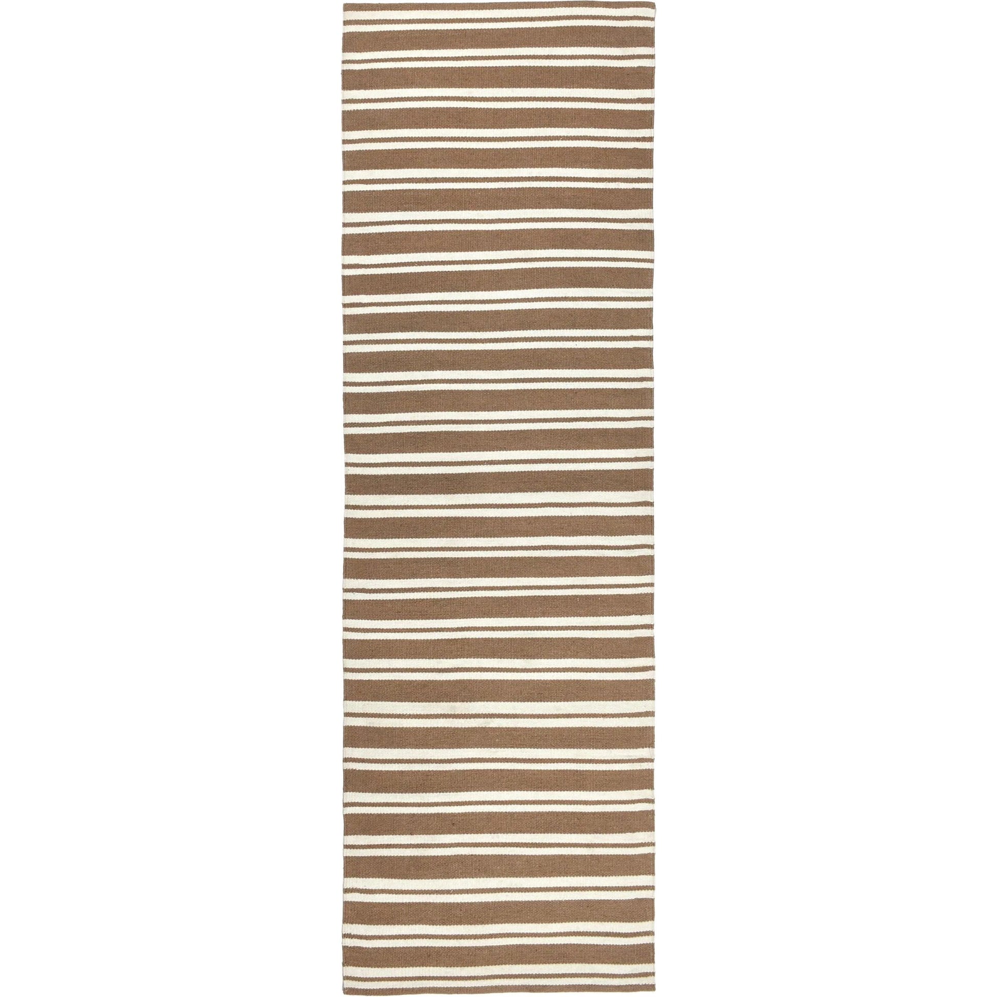 Palma Stripe Fabric Rug by Villa by Classic Home. Made from 100% pet yarn in a unique style.