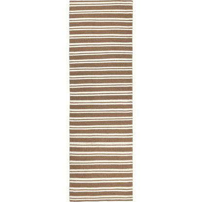 Palma Stripe Fabric Rug by Villa by Classic Home. Made from 100% pet yarn in a unique style.