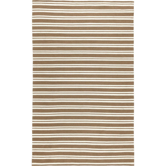 Palma Stripe Fabric Rug by Villa by Classic Home. Made from 100% pet yarn in a unique style.